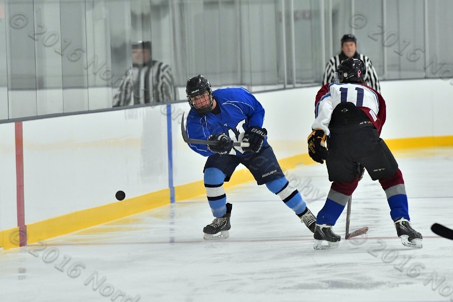 Wheaton College Men\'s Ice Hockey vs Middlesex Community College. - Photo By: KEITH NORDSTROM